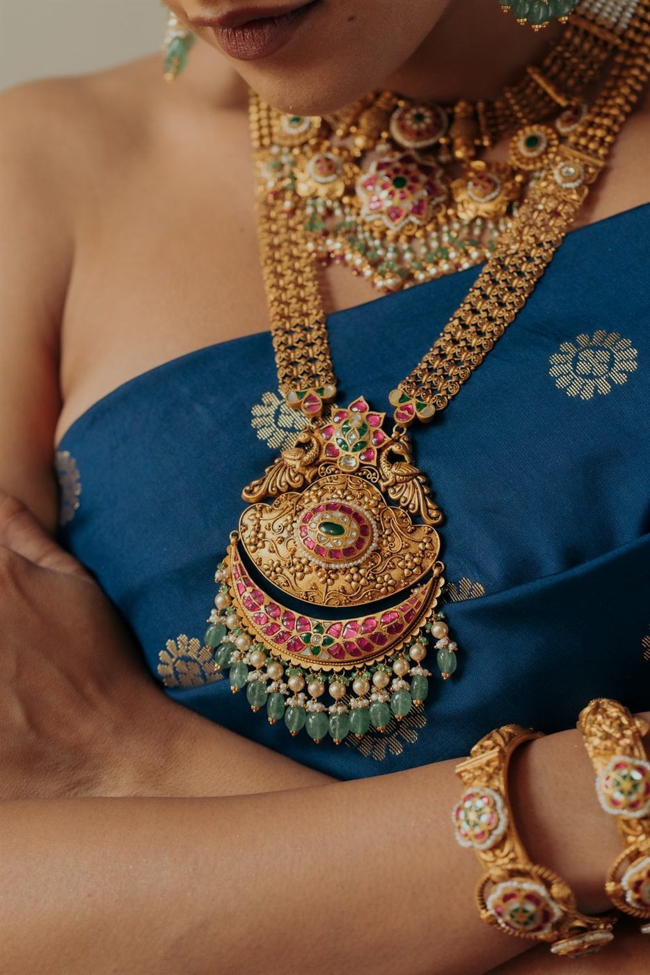 Antique Kundan Rani Haar