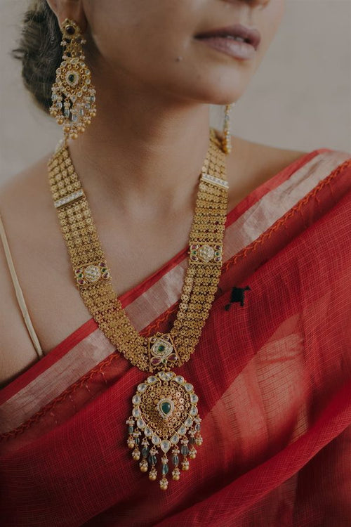 Antique Kundan Rani Haar